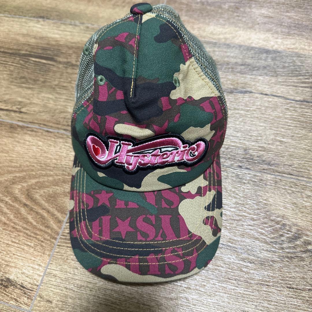 HYSTERIC GLAMOUR 迷彩 キャップ