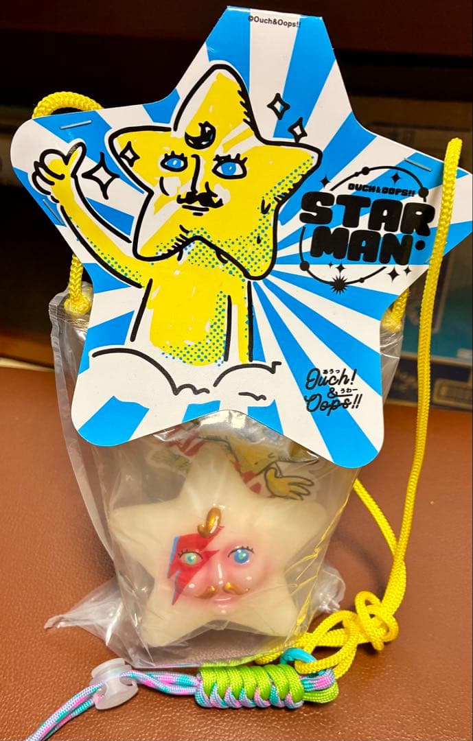 Ouchi & Oops ! スターマン　フラッシュ　GID 蓄光　ソフビ