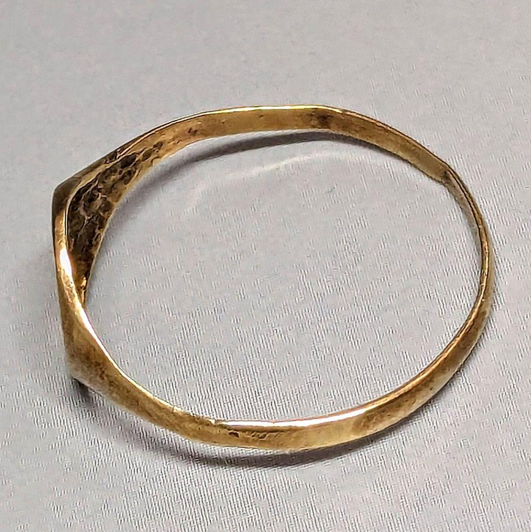 Vintage】シグネットリング 印台9金 Gold ゴールド 英国製17号 - メルカリ