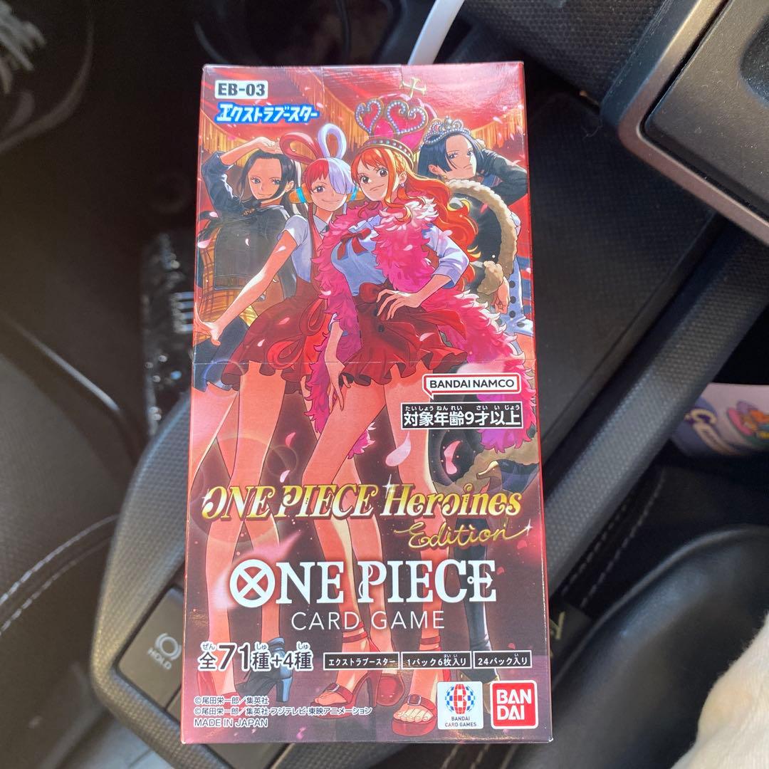 【新品・未開封】ヒロインズエディション エクストラブースター 1BOX BANDAI（バンダイ） 【予約】ONE PIECEカードゲーム エクストラ