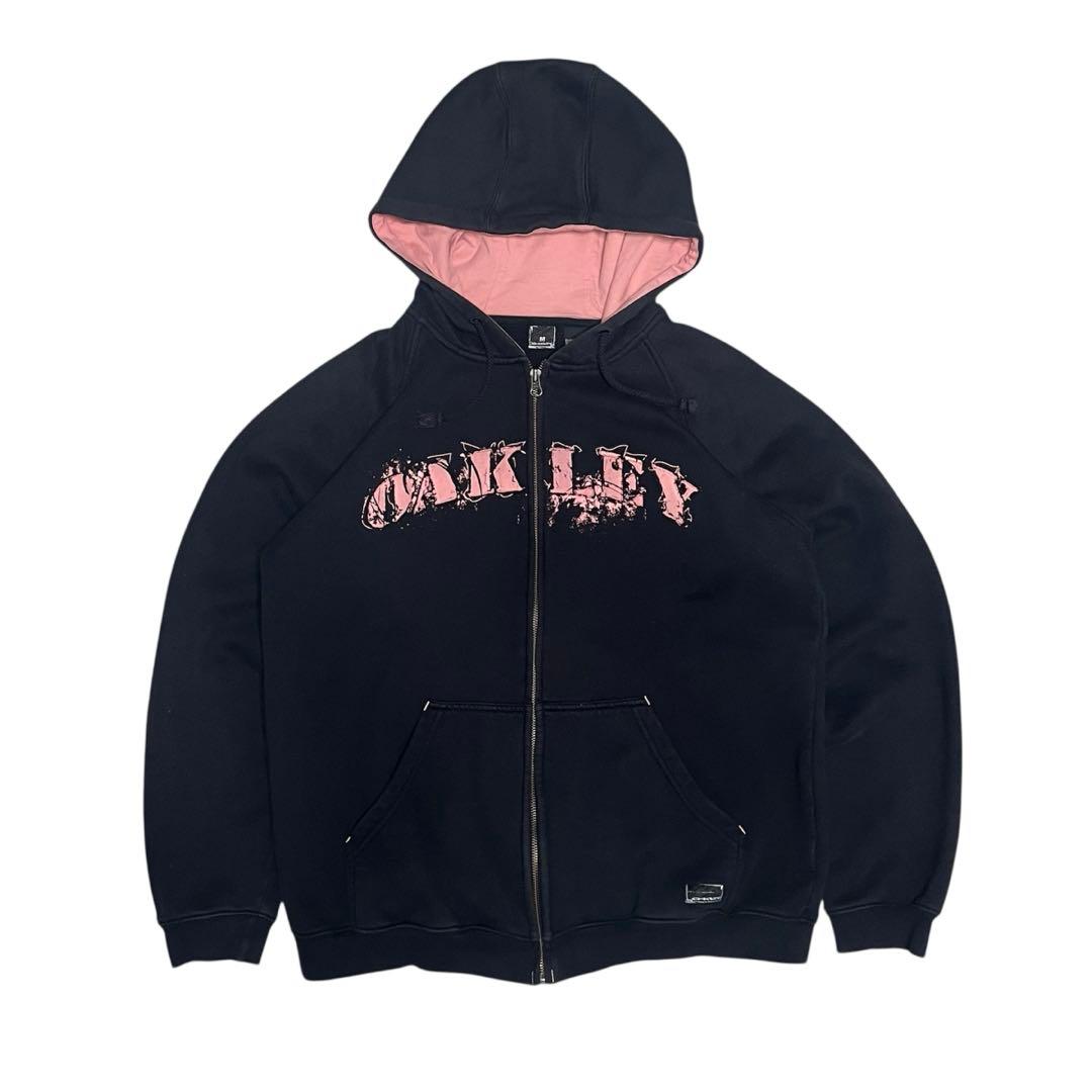 トップス 00s oakley zip up hoodie archive cityboy