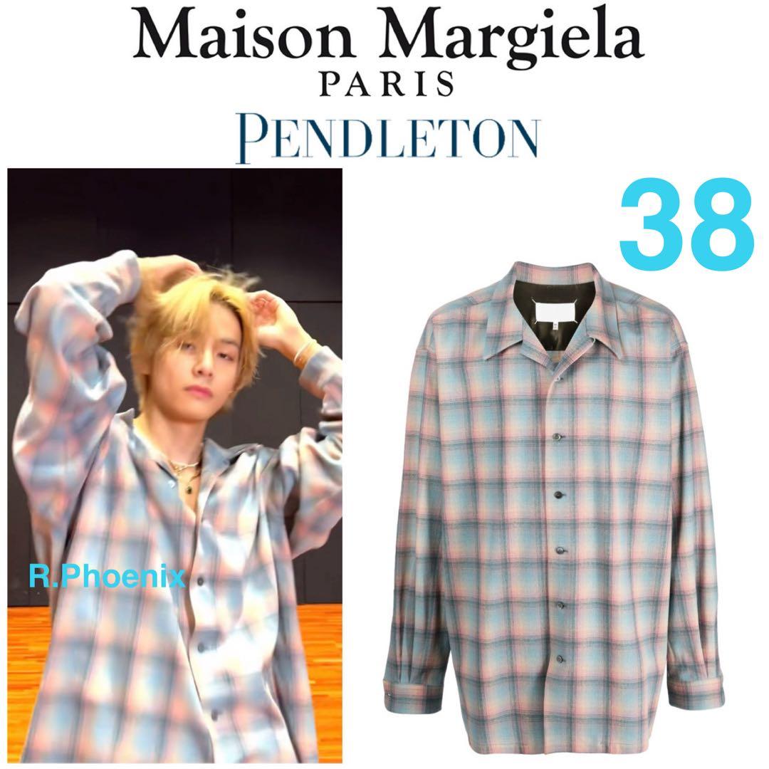 【Maison Margiela×PENDLETON】PINK SHIRT 38