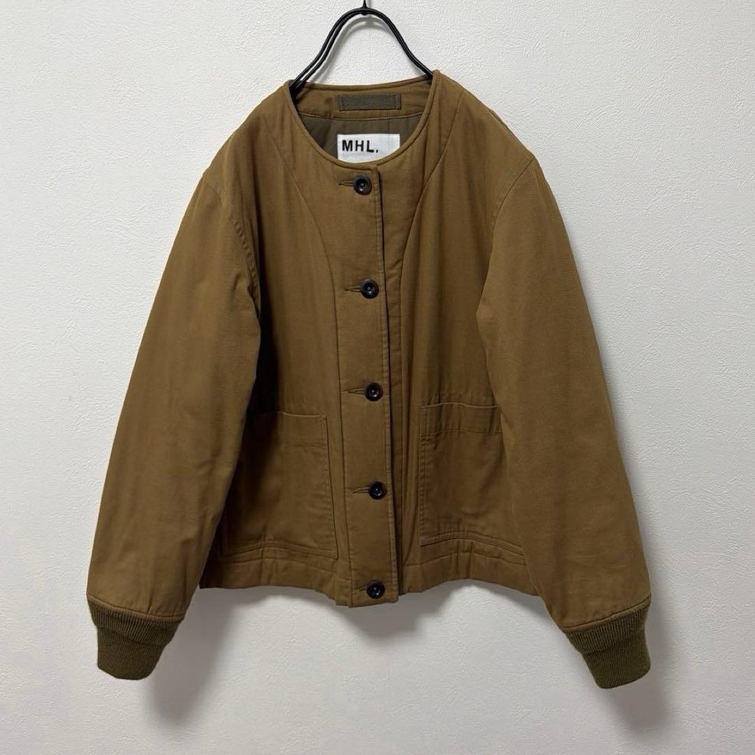 MHL. エムエイチエル　ドライコットンツイル　ライナージャケット