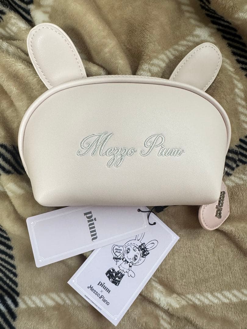 《ラスト１つ》pium × mezzo piano ベリエちゃん　ポーチ　ピウム