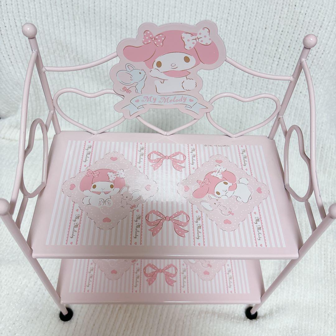 マイメロディ ミニラック ワイヤーラック 棚 飾り棚 - メルカリ