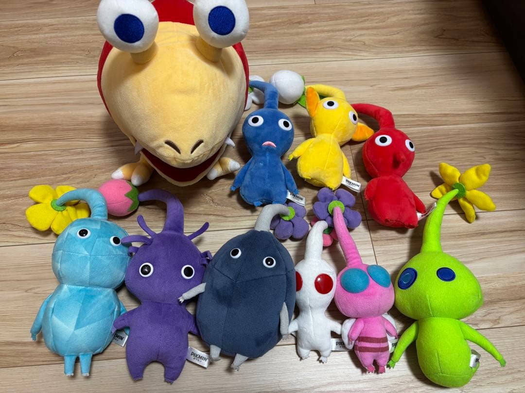 ピクミン　ぬいぐるみ　10体　セット　まとめ売り