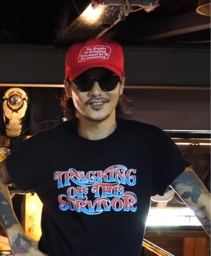 希少 tatoo studio yamada キャップ レッド 山田蓮着用 - メルカリ