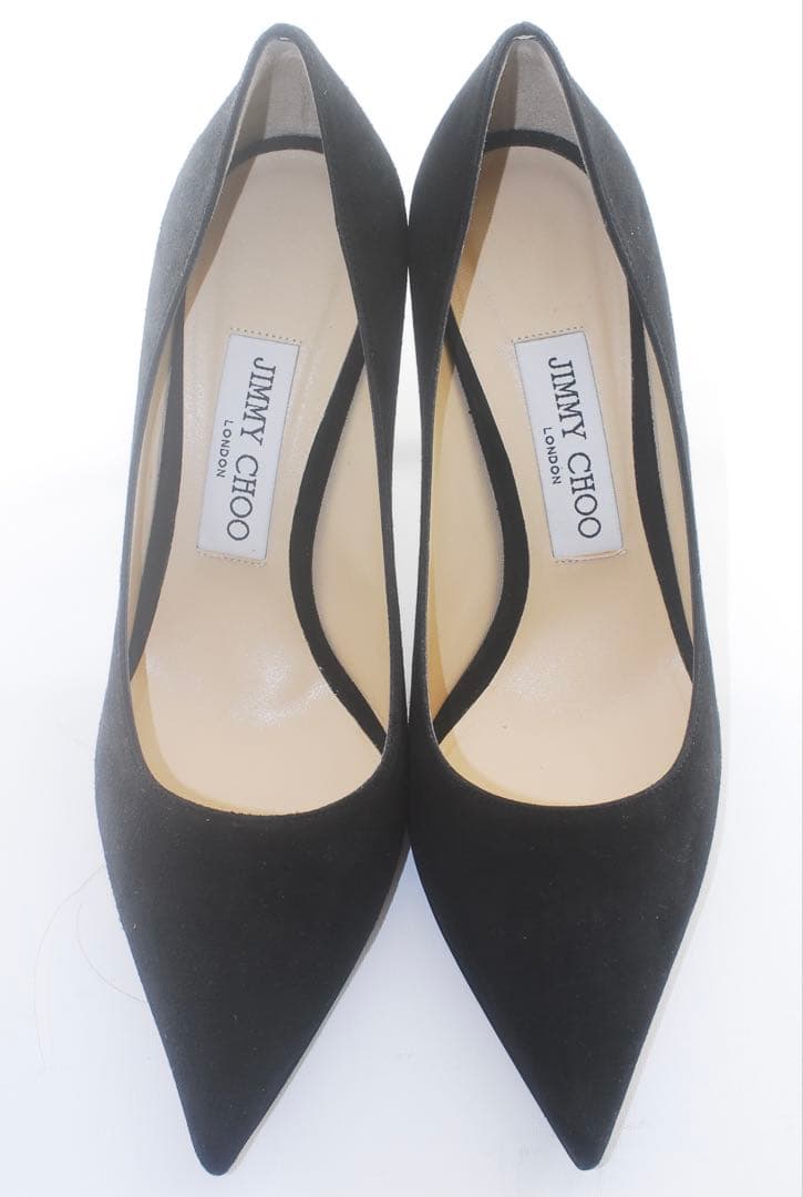 美品＊JIMMY CHOO＊ジミーチュウ＊23.5cm＊スエード＊ヒール