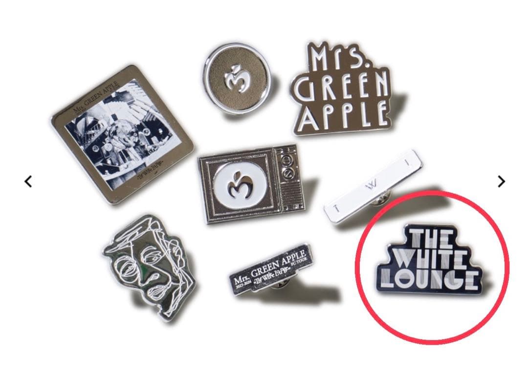 Mrs.GREEN APPLE ミセスグリーンアップル ホワンジ ランダムピンズ