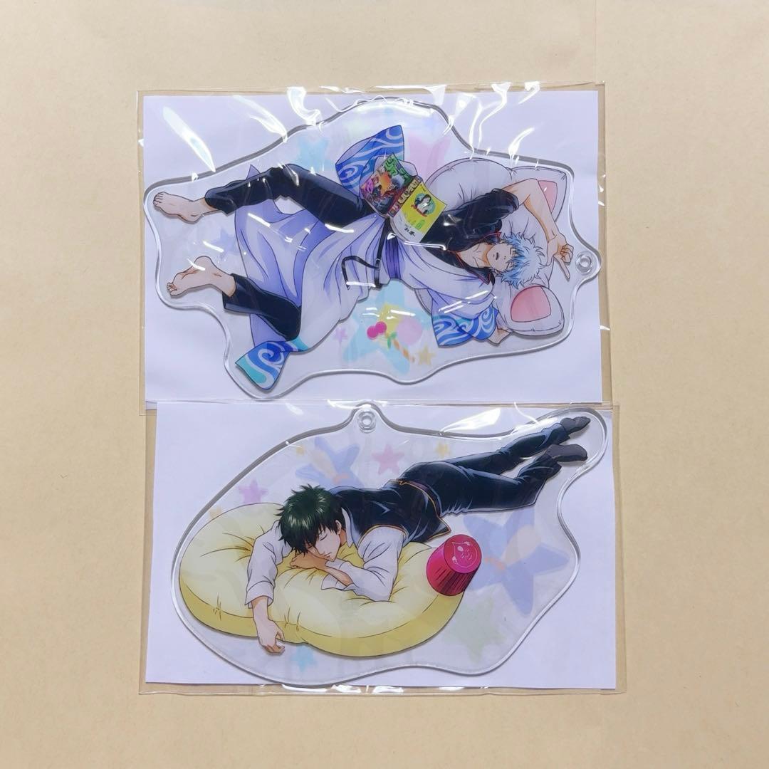 【銀魂】坂田銀時/土方十四郎 一番カフェ 寝顔 クリアネームタグ