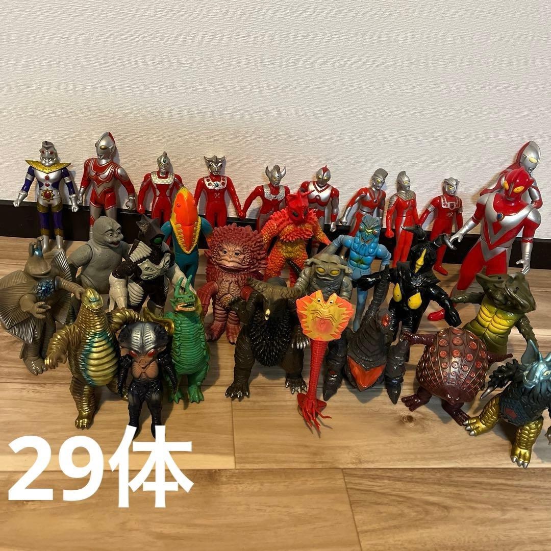ウルトラマンシリーズ怪獣ソフビ29体 1990年代 円谷プロ - メルカリ
