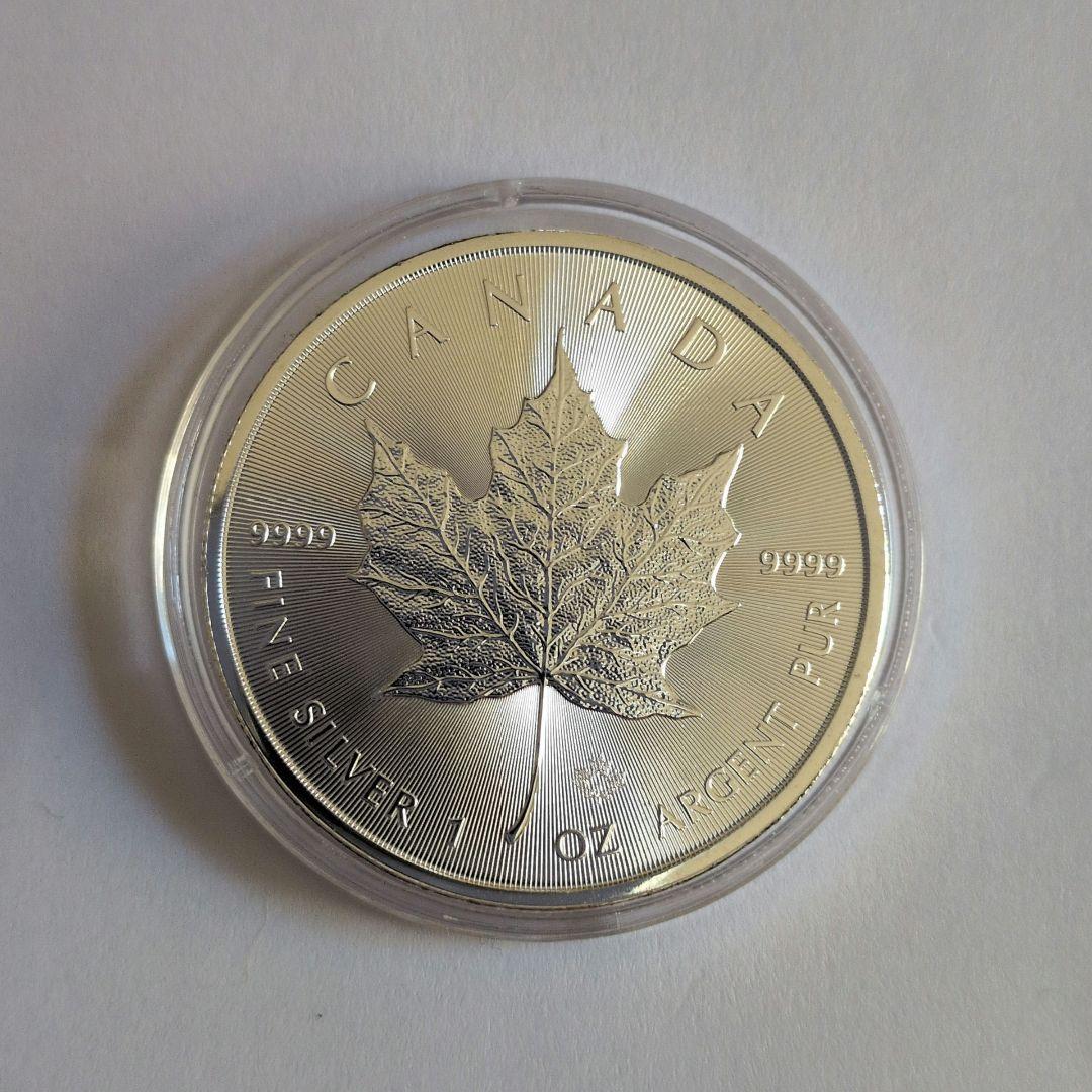 2020年メイプルリーフ銀貨1オンス