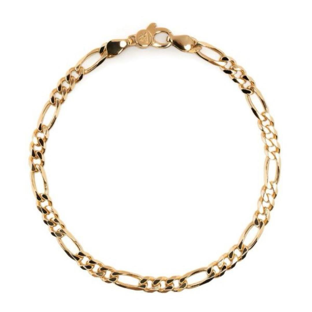 TOMWOOD トムウッド Figaro gold 9K ブレスレット 17cm