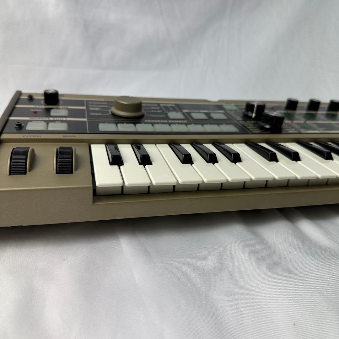 美品】micro KORG シンセサイザー 37鍵 純正アダプター マイク付属