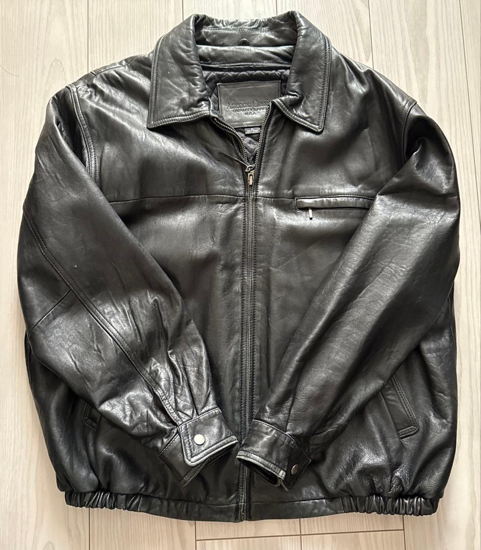 American Classics レザージャケット/レザーブルゾン　XL