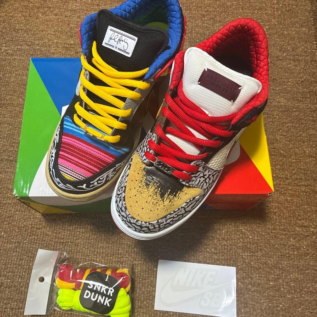 NIKE SB DUNK LOW ワットザピーロッド　27cm