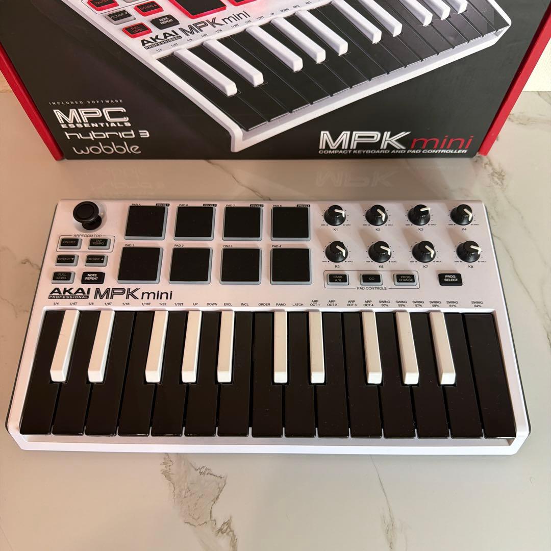 AKAI MPK mini MIDIキーボード USB MIDIコントローラー
