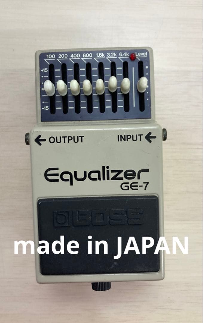 BOSS GE-7 Equalizer〜日本製