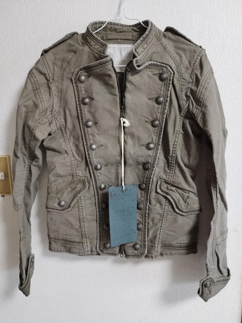 【goa】ミリタリージャケット　カーキ　S