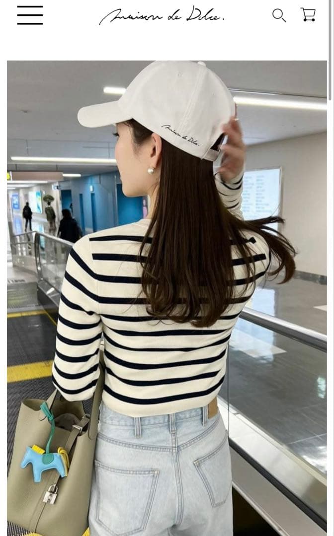 Maison de dolce. point cap ホワイト