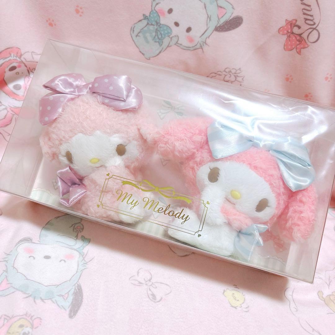 マイメロディ マイスウィートピアノ リボンメイト ぬいぐるみ セット マスコット