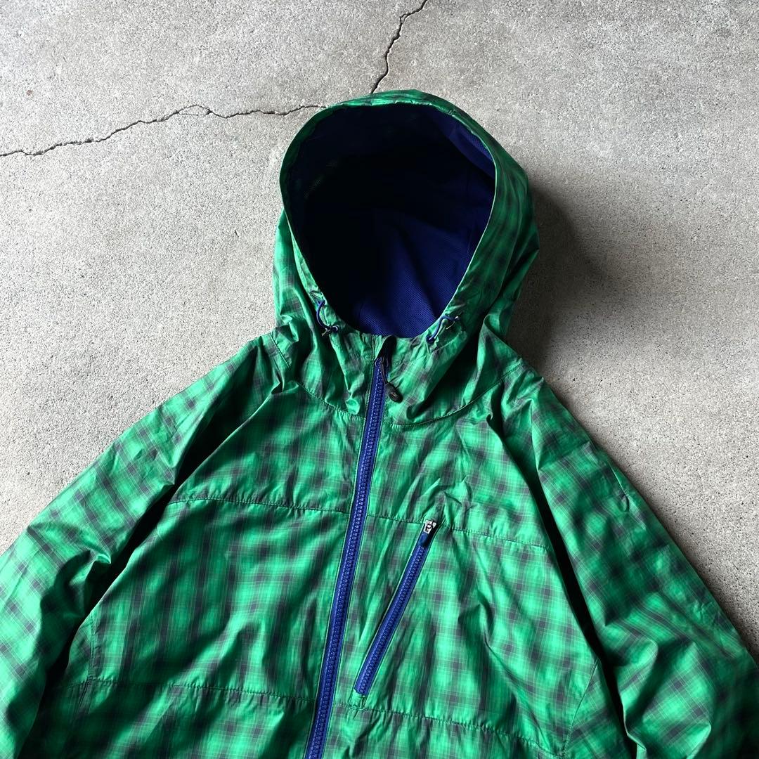 00s old nike check pattern shell jacket - メルカリ