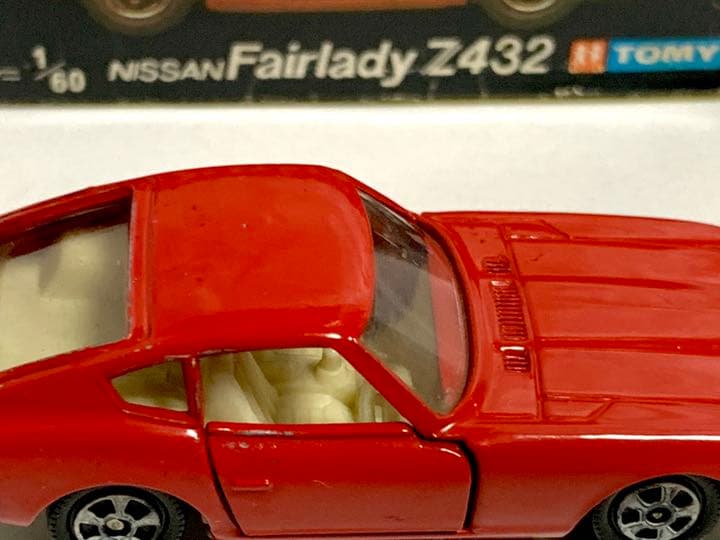 最初期 トミカ 日産 フェアレディZ432 赤色 1Aホイール - メルカリ