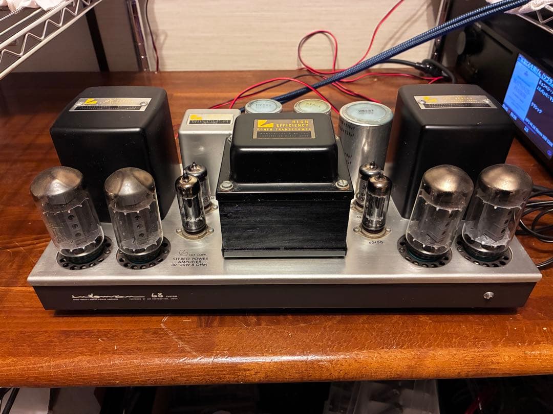 Luxman MQ68C MQ68 customラックスマン 真空管アンプ