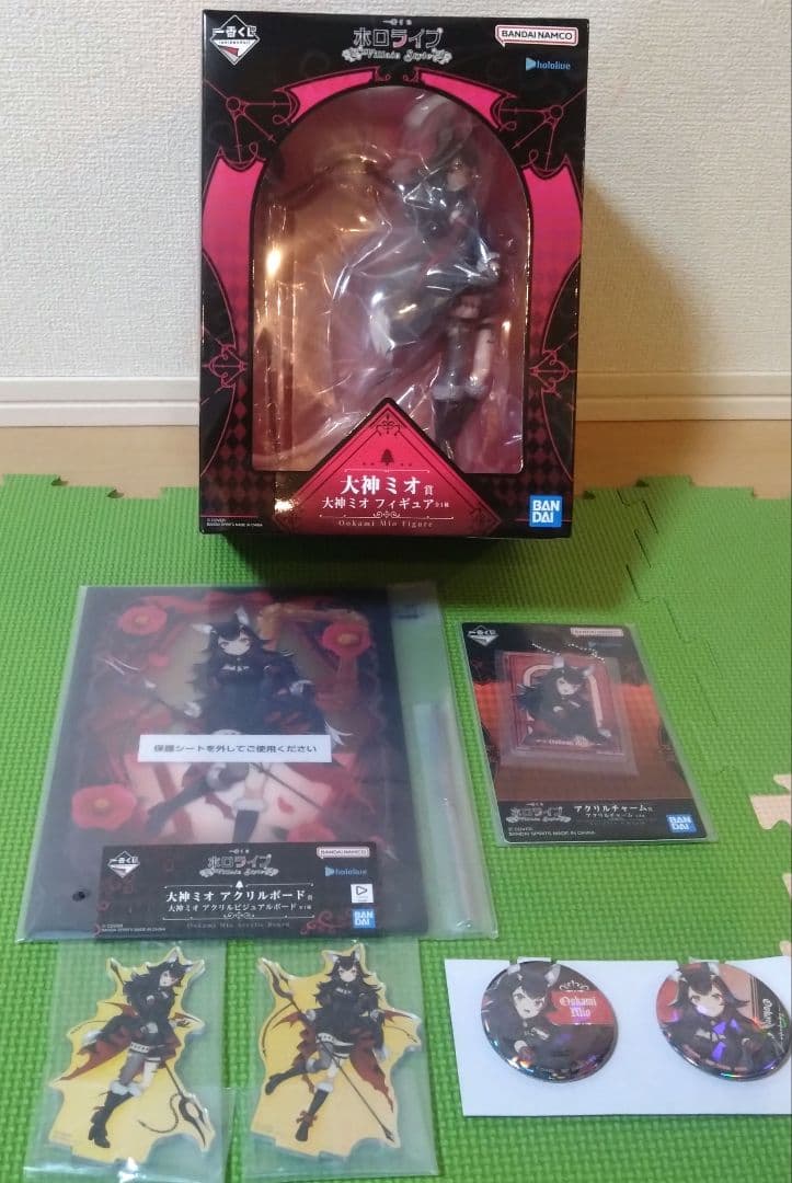 【新品】ホロライブ 一番くじ 大神ミオフィギュア　外セット 一番くじ ホロライブ ～Villain Style～ 大神ミオ賞 大神ミオ