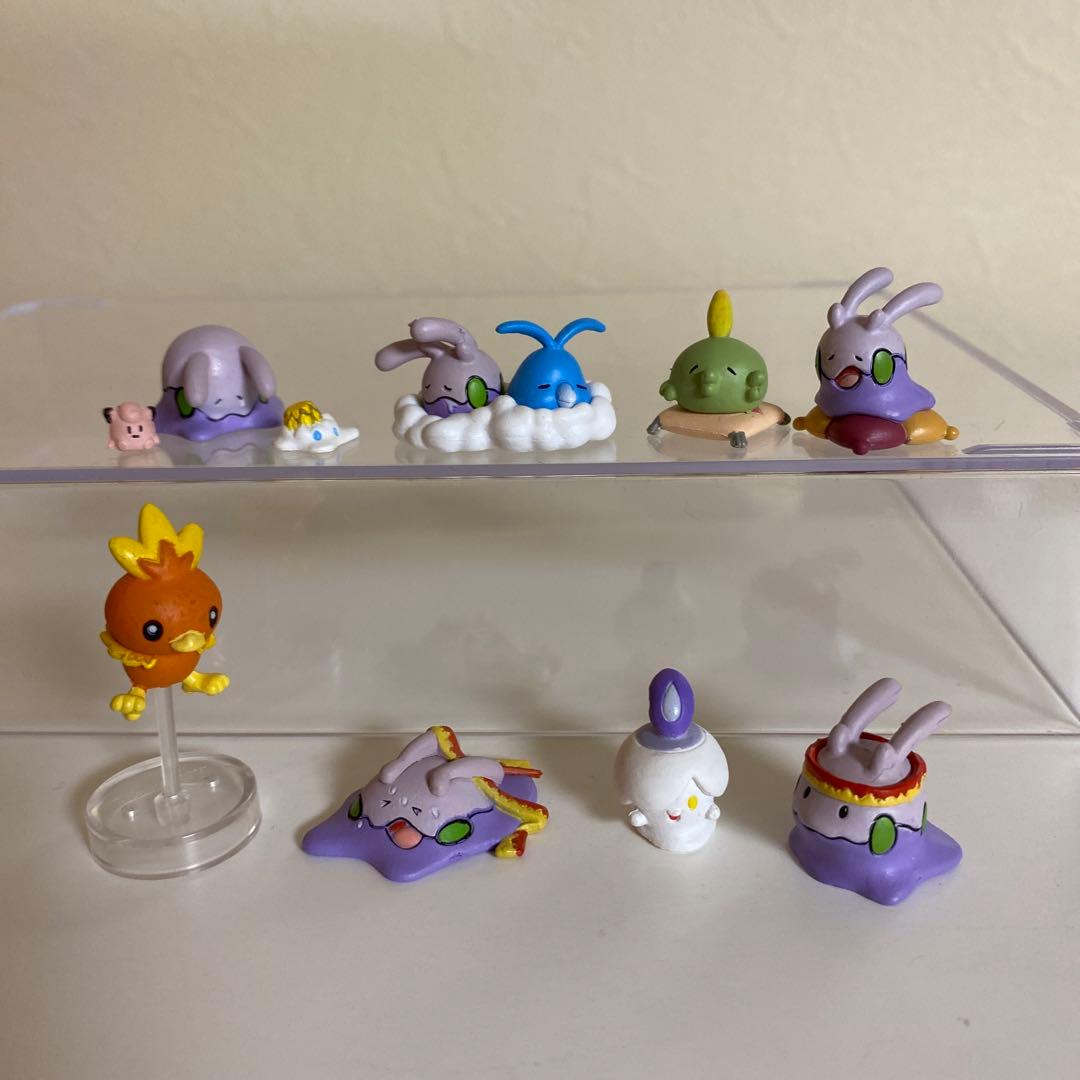 ポケモン ヌメラのコレクションフィギュアだもの 全5種 開封済み