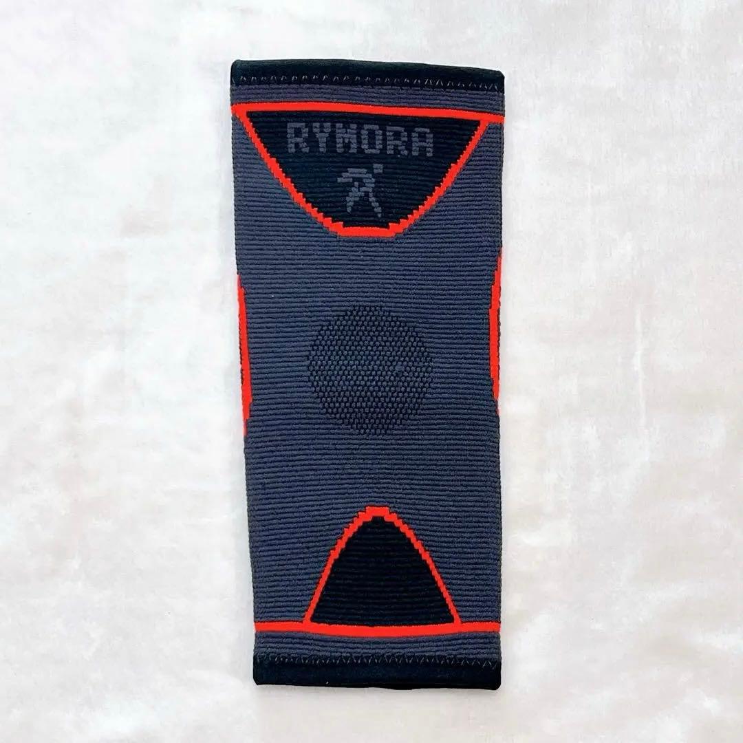 新品✿膝サポーター スポーツサポーター 膝固定 滑り止めグリップ 赤 Sサイズ