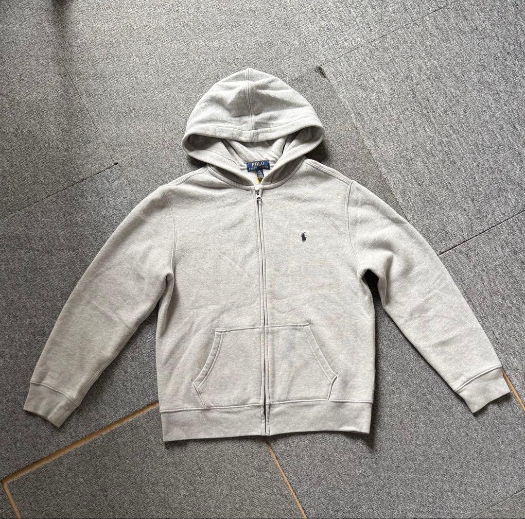 Polo by Ralph Lauren ジップパーカー グレー 現行