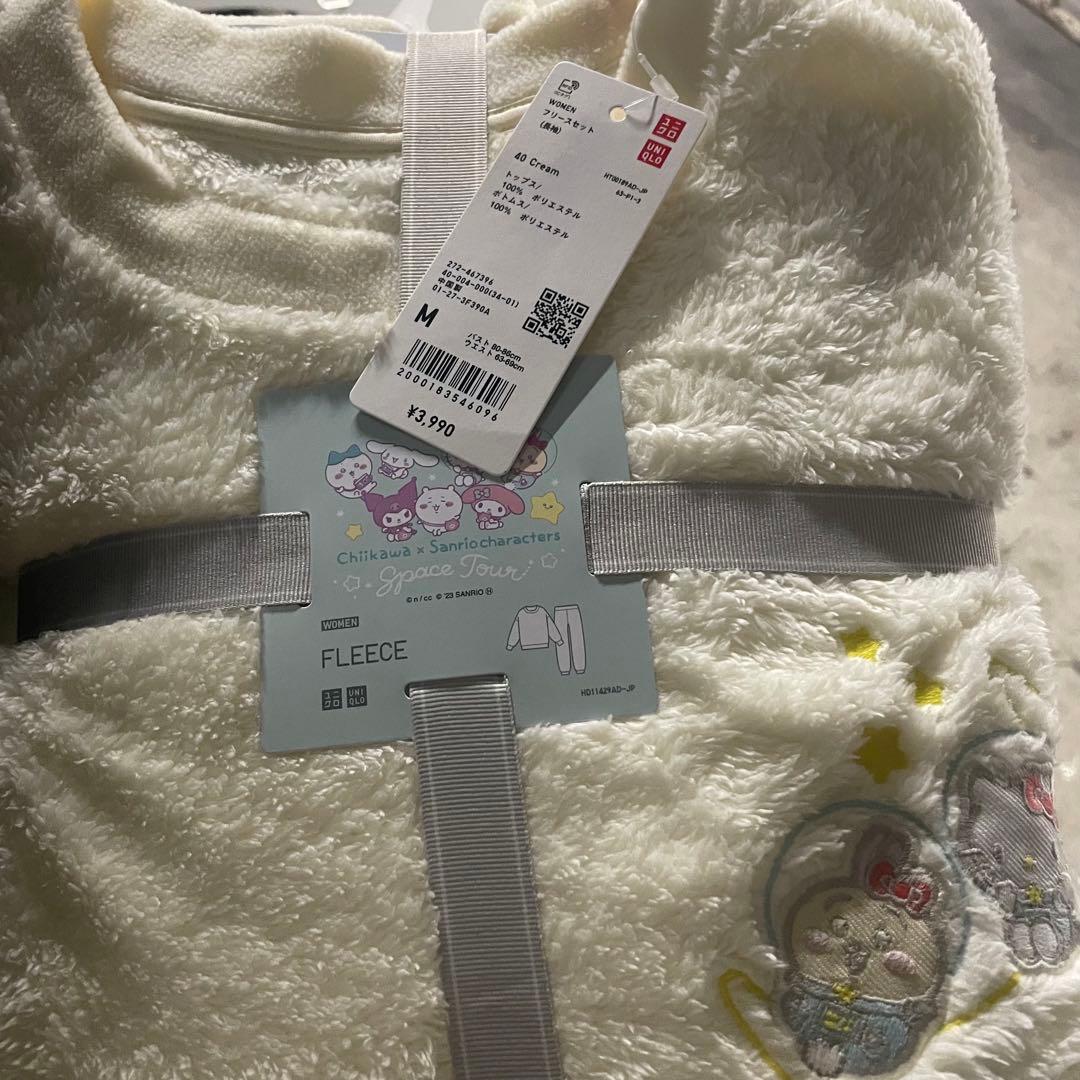 ユニクロ ちいかわxサンリオ コラボ フリースセット Mサイズ - メルカリ