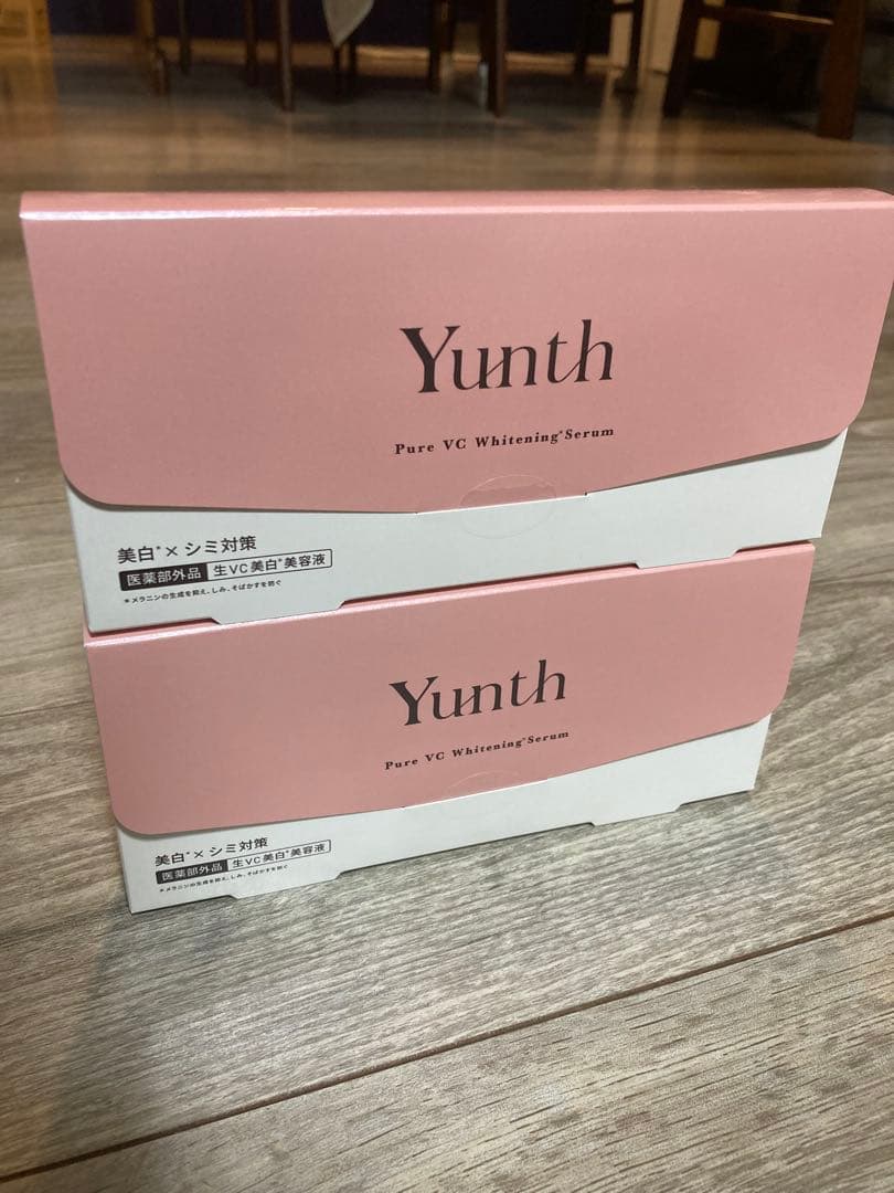 Yunth Pure VC Whitening Serum 2箱セット - メルカリ