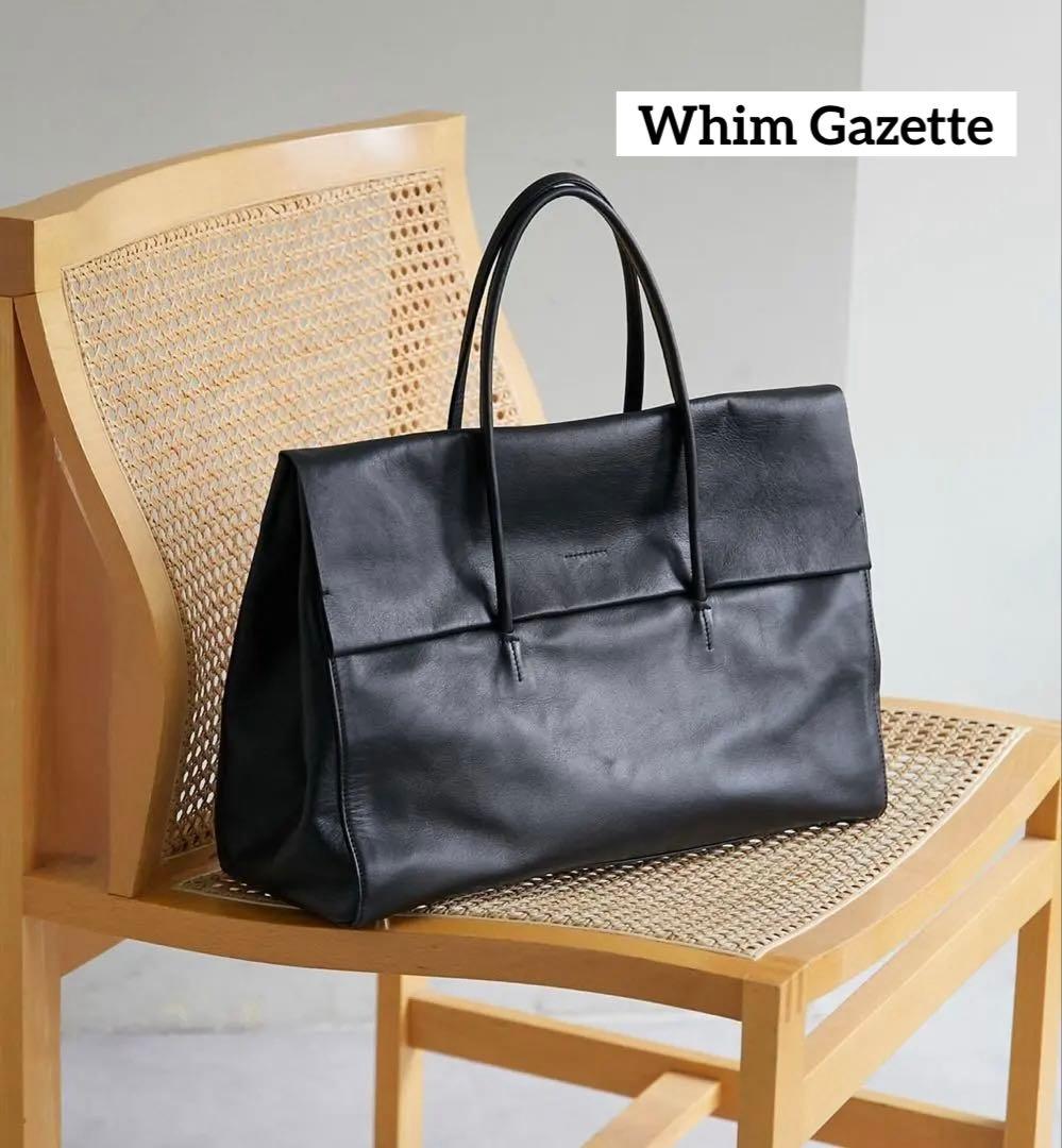 Whim Gazette【Hoaw.】フラップボストンバッグ