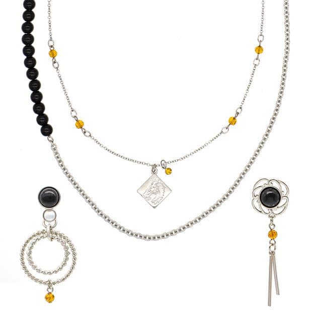 新品 USJ限定 呪術廻戦 夏油傑 ネックレス イヤリング ユニバ限定