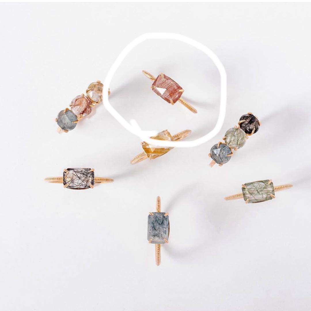 ageteアガット　クォーツリング13号