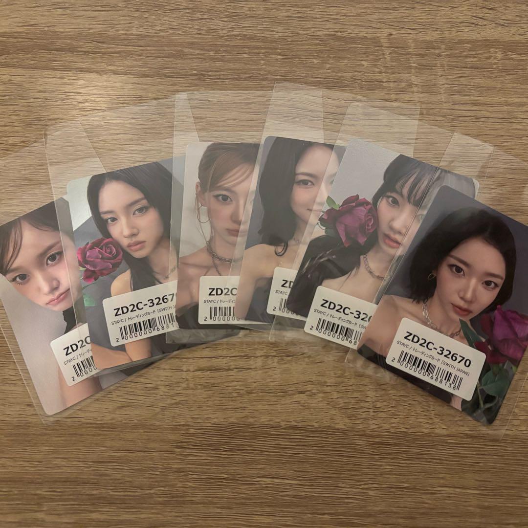STAYC SWITH JAPAN 特典 トレカ コンプリート - メルカリ