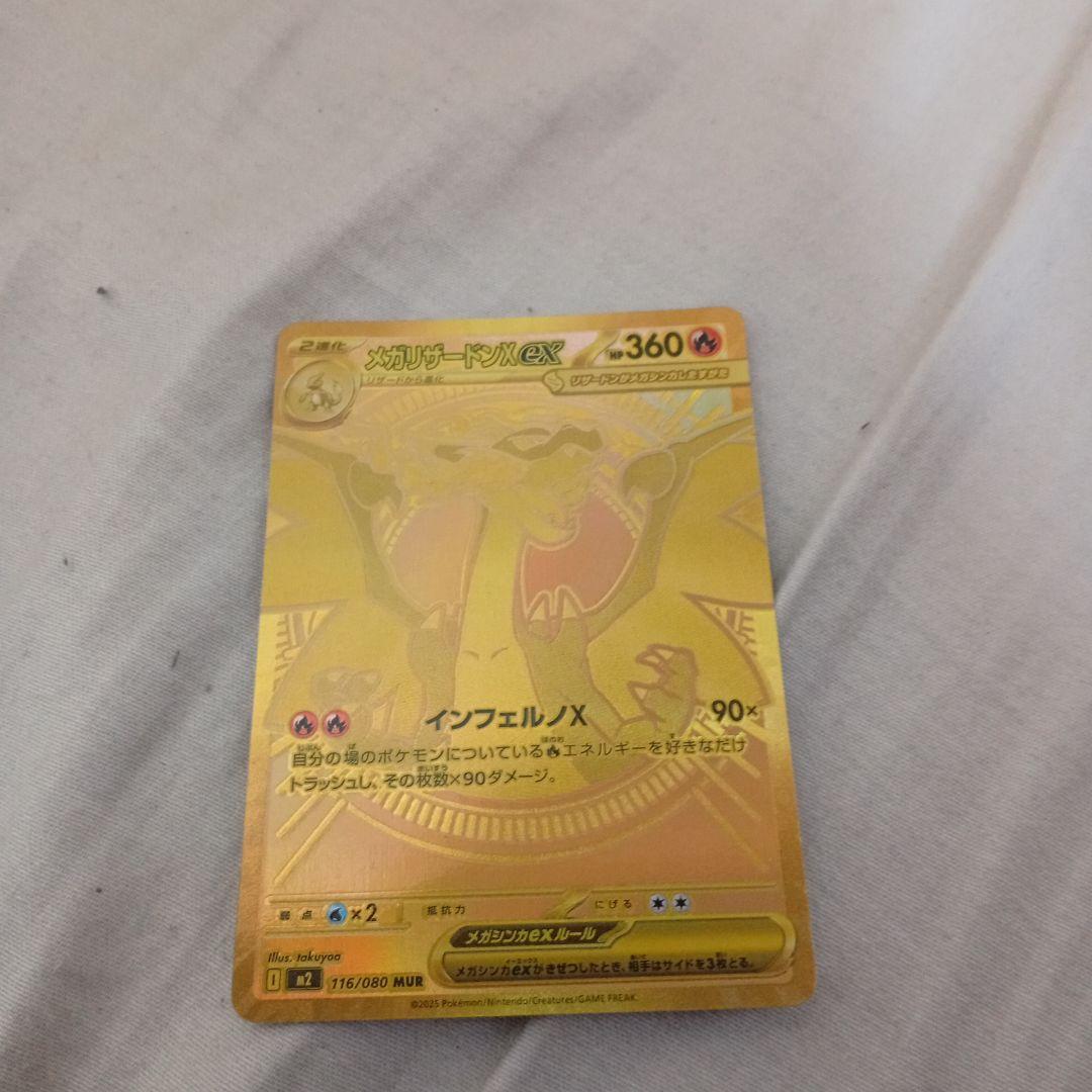 リザードンEX ホロカード HP360