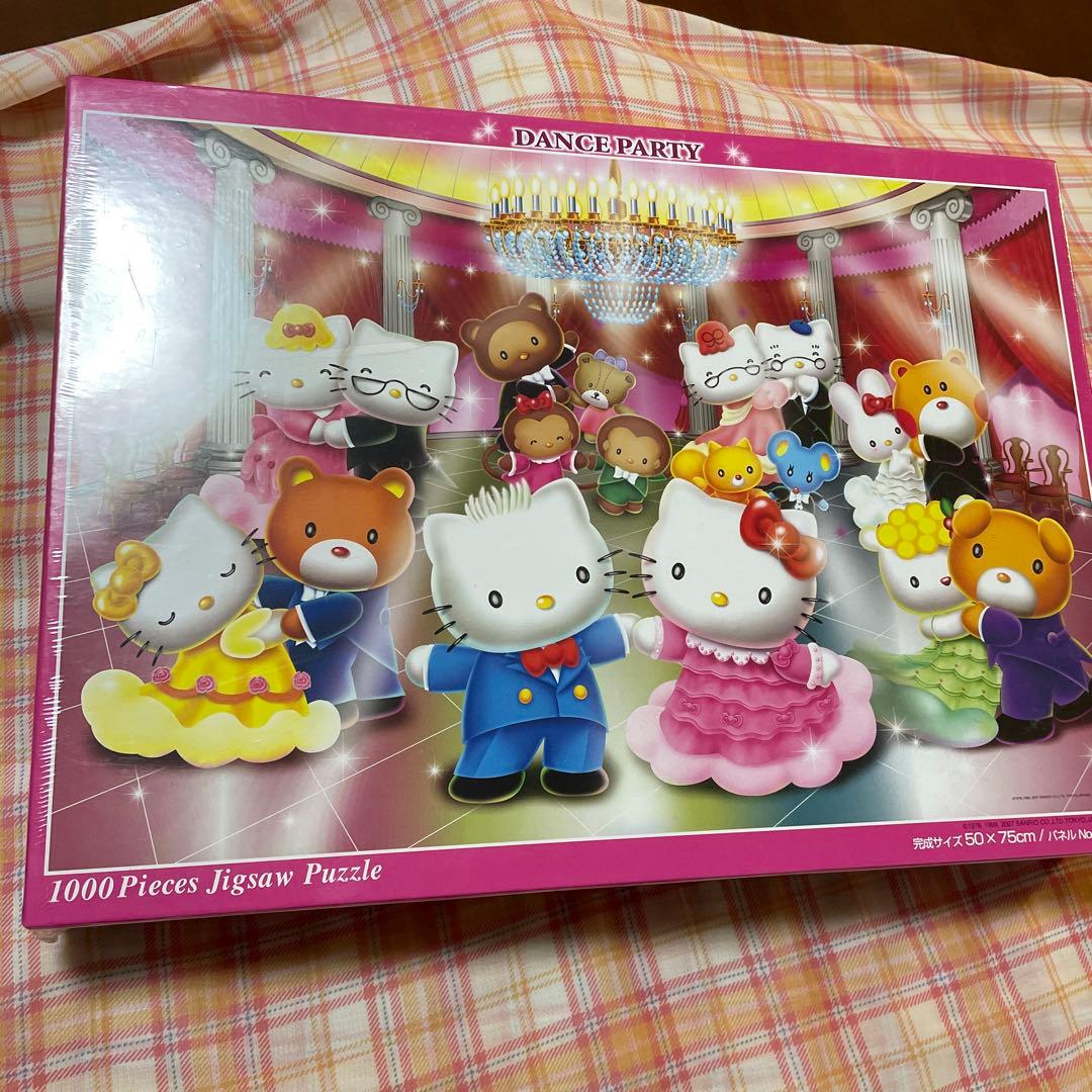 キティ　ハローキティの舞踏会　ジグソーパズル　1000ピース　やのまん　未開封 a1-0161u.jpg