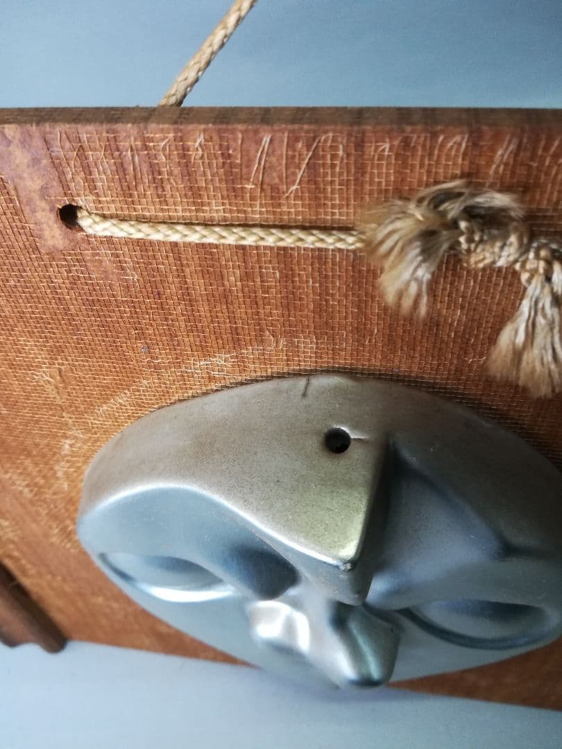 岡本太郎当時物太陽の顔銀大阪万博