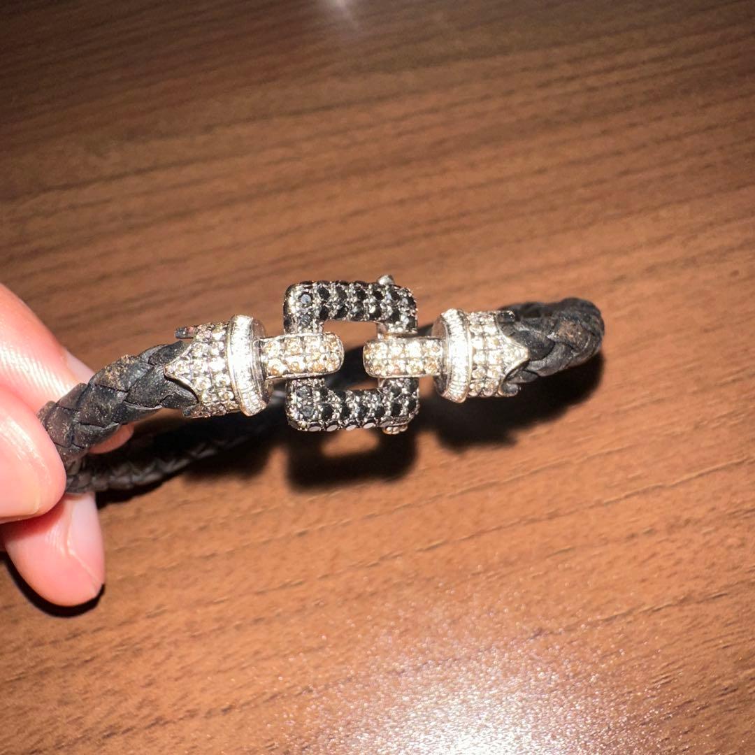 ブラックダイヤモンドブレスレット