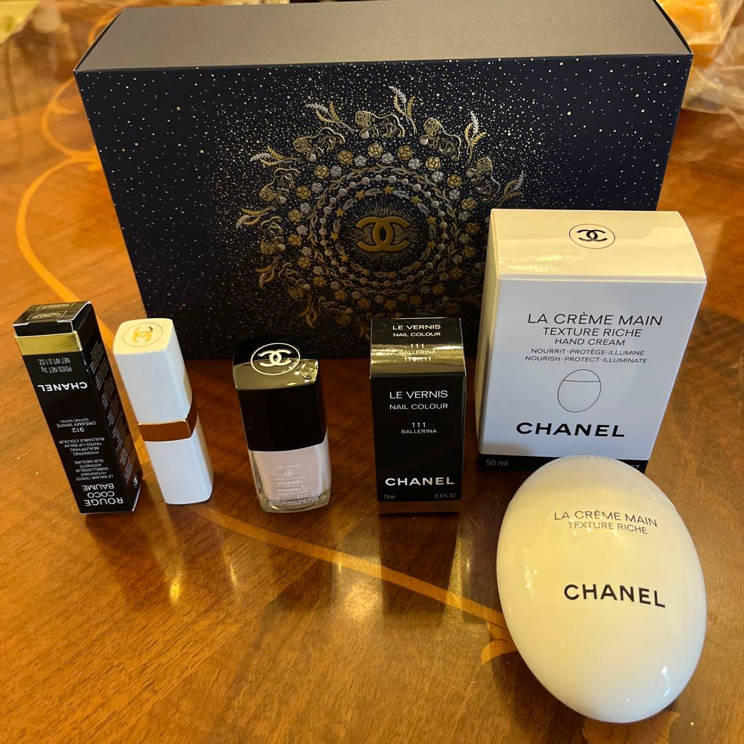 CHANEL クリスマスコフレ2025ハンドクリームネイルリップセット
