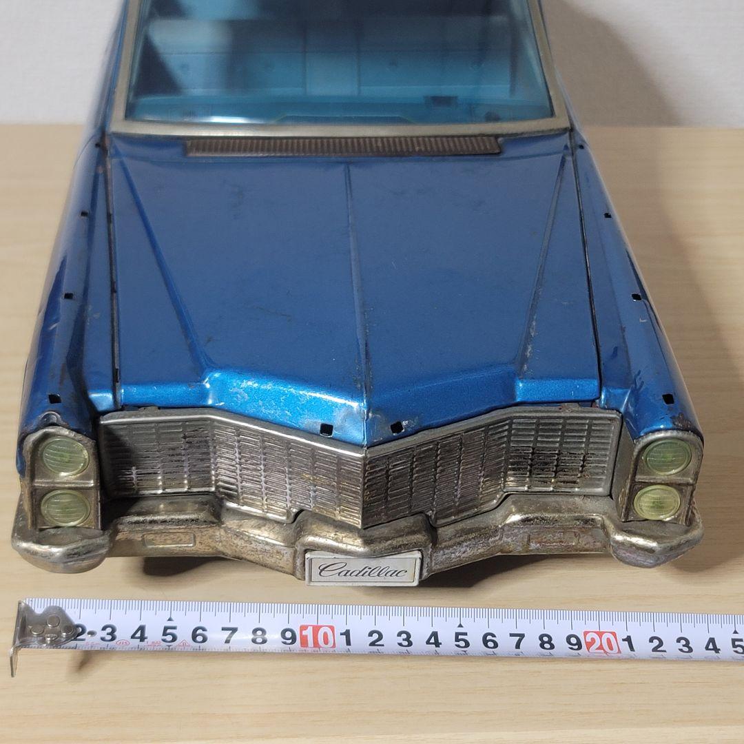 ブリキ 野村トーイ 特大キャデラック65cm ジャンク品 部品取りレストア