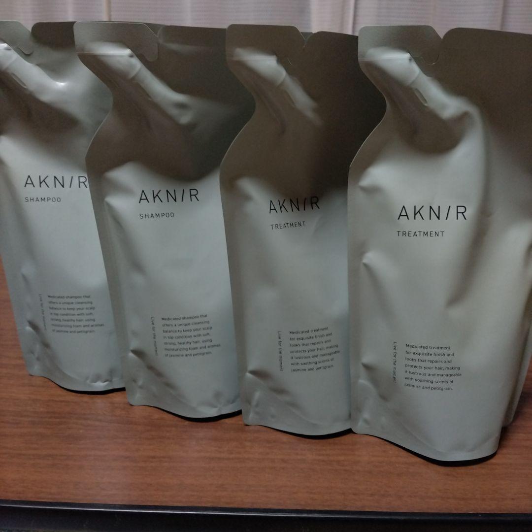 AKNIR アクニー シャンプー×2 トリートメント×2（詰替用）