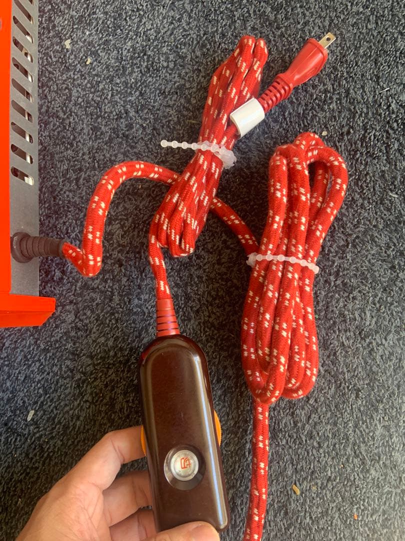 未使用】ナショナル MH9700 掘座卓用ヒーター こたつ 昭和レトロ