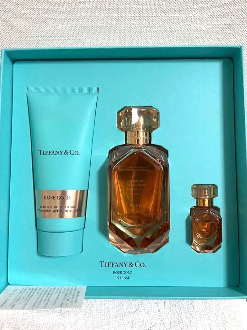 新品未使用Tiffany & Co. Rose Gold Intenseセット