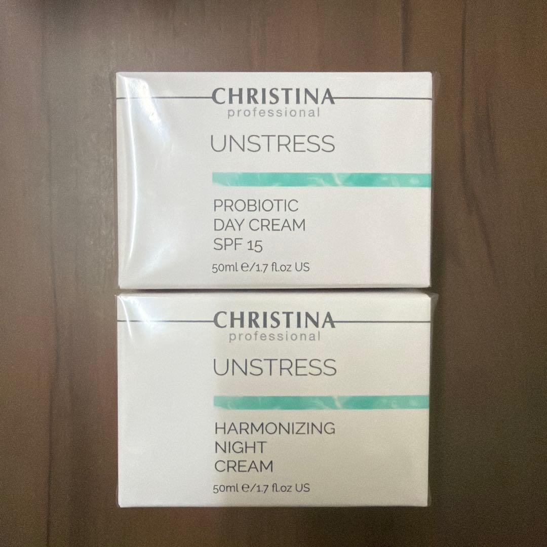 CHRISTINA UNSTRESS デイクリーム・ナイトクリームセット