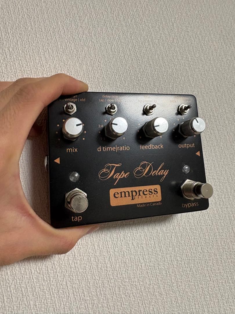 empress Tape Delay tape echo ディレイ