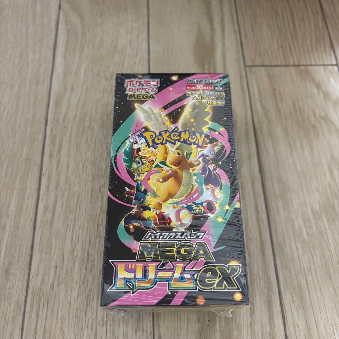 ポケモンカードゲーム MEGAドリームEX　シュリンク付き　1BOX